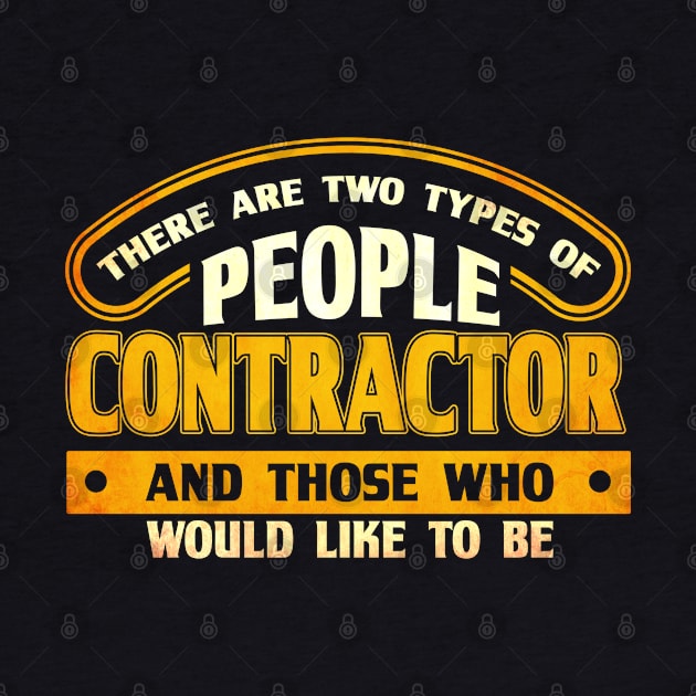 Business Job Contractor gift by Toeffishirts